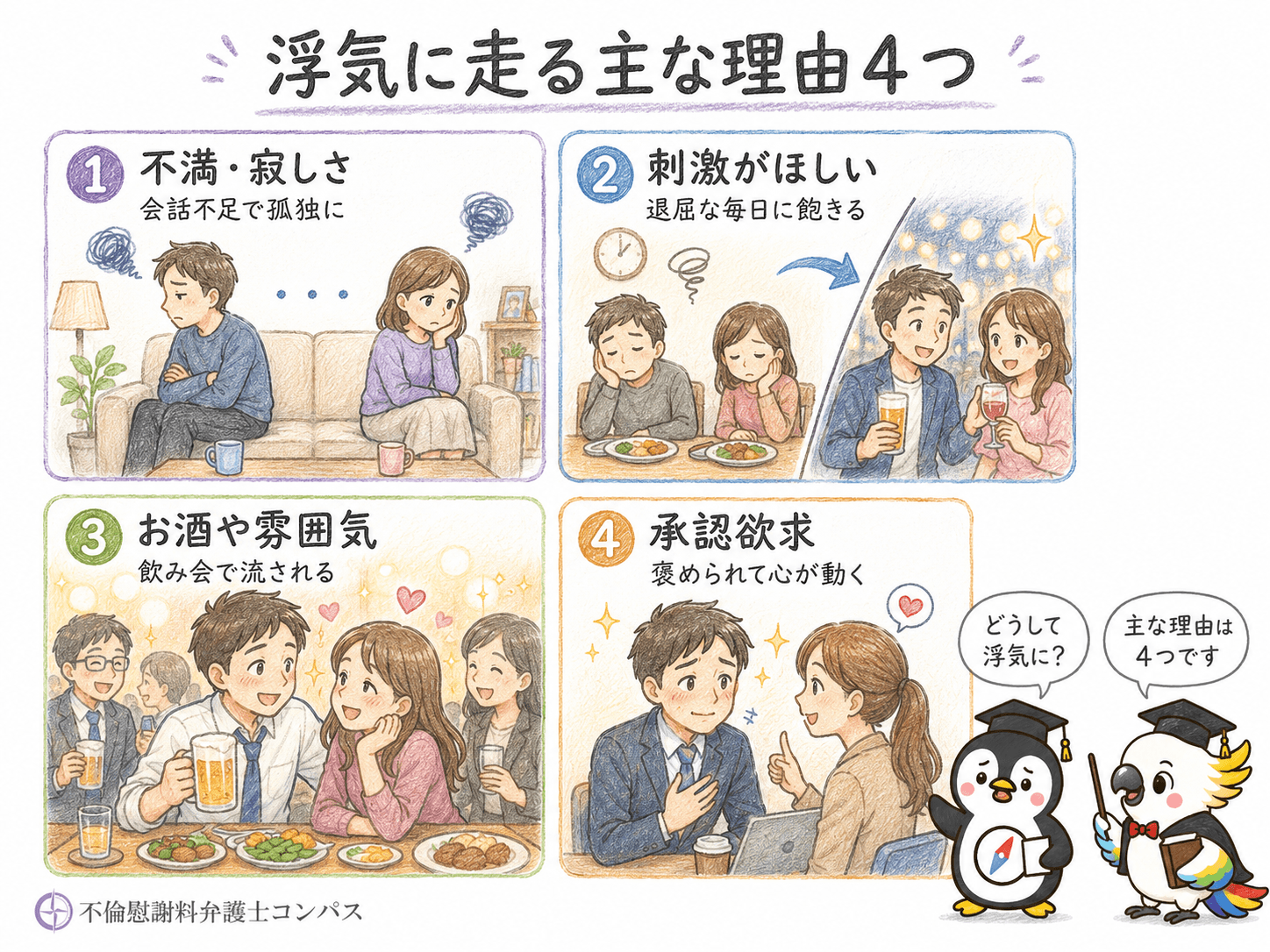 １章　浮気する理由
